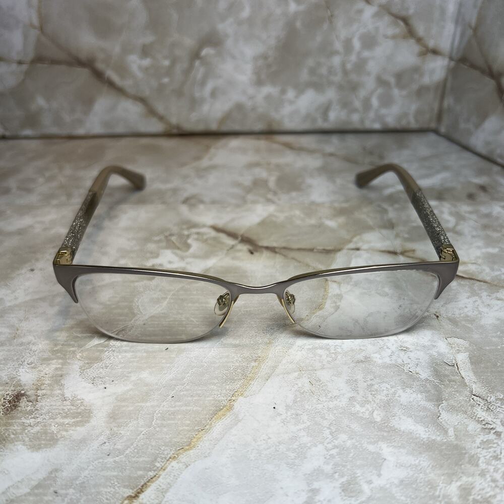 Jimmy Choo Eyeglasses 108 F78 Half Rim 52-17-135 FOR FRAMES ONLY